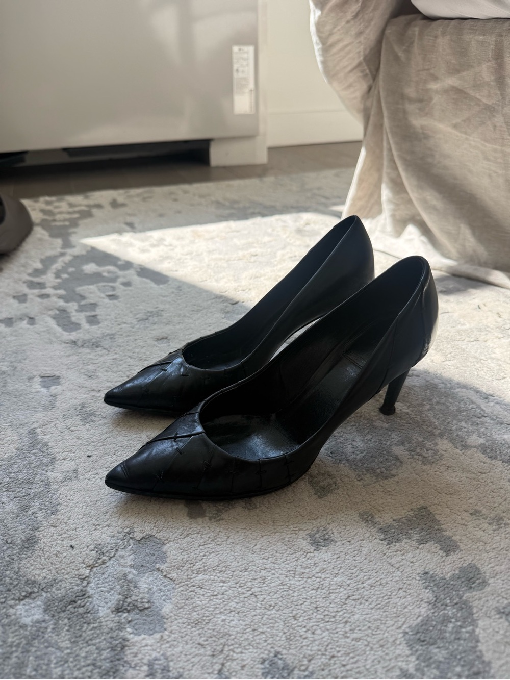 Vintage Christian Dior Leather Pumps